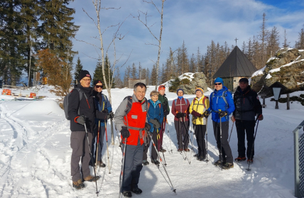 Der Große Falkenstein rief wieder die Mitglieder der Ortsgruppe