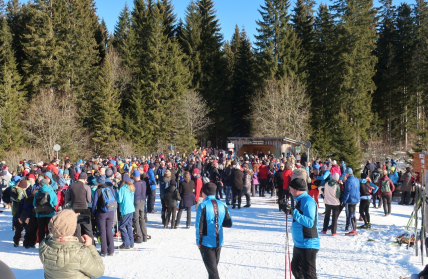 Zu Silvester mit den Nachbarn an der Grenze