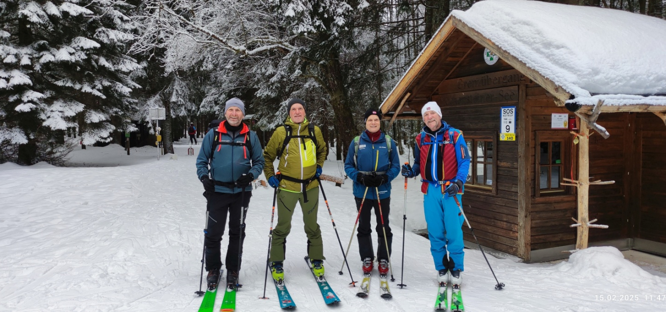 Skitour über den Kammweg zum Hochficht