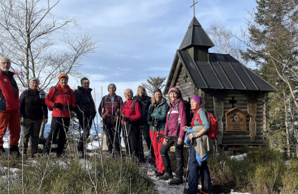 Dreikönigswanderung der DAV-Ortsgruppe zum Wagensonnriegel