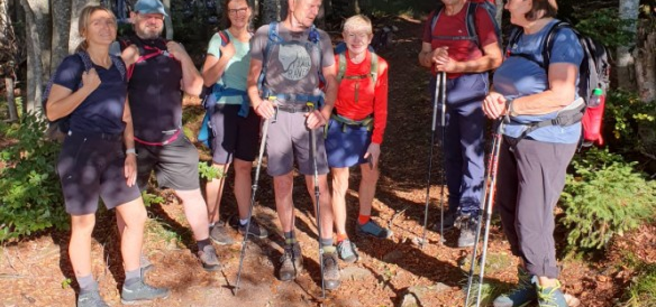 Alpenvereinstour Gr. Hahnenbogen, Kiesruck und Fahnenriegel