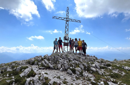 Einsame Bergtour im Nationalpark Kalkalpen